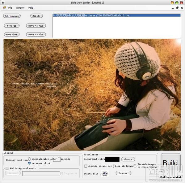 Slide Show Builder(用图片音乐建立幻灯片)英文绿色版,Slide Show Builder(用图片音乐建立幻灯片)英文绿色版下载,Slide
