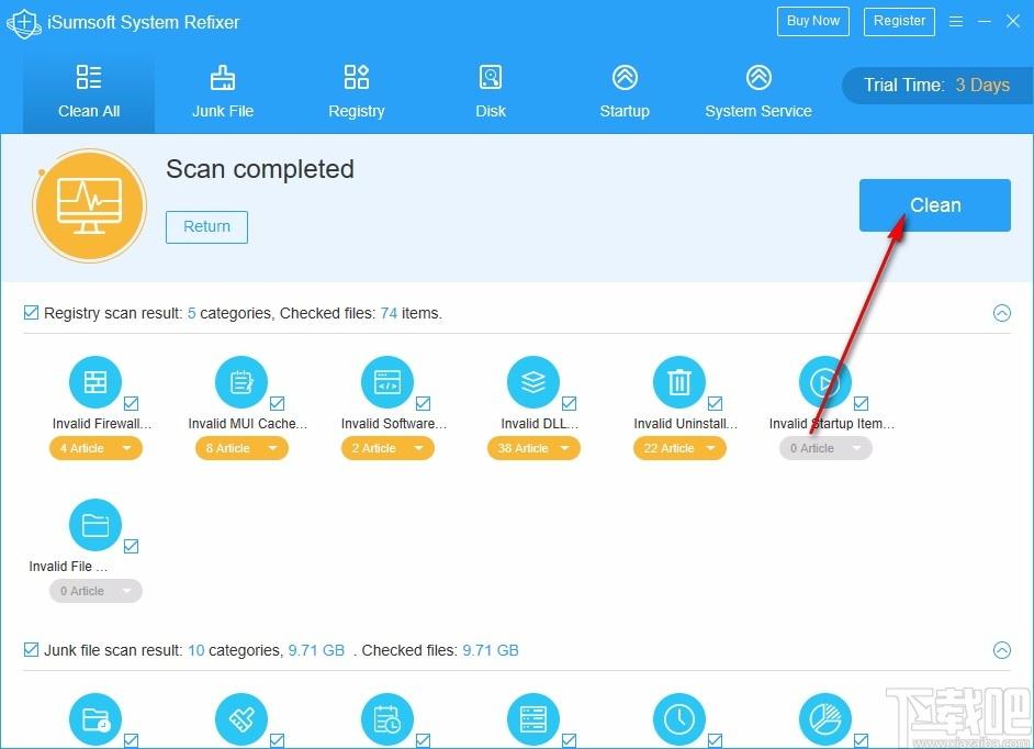iSumsoft System Refixer下载,系统优化工具,垃圾清理